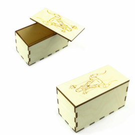 Drewniane Pudełko Strażnik...