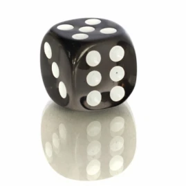 Kostka 1,6 cm RPG Czarna...