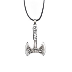 Srebrny Naszyjnik Amulet...