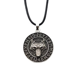 Srebrny Naszyjnik Talizman...