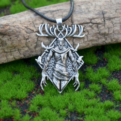 Srebrny Naszyjnik Leszy -...