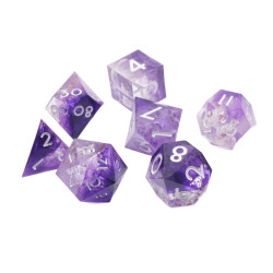 Kostki RPG Ametystowa...