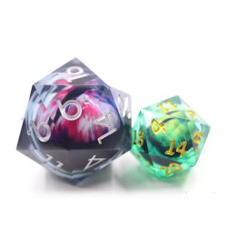 Kostka RPG Szkarłatna...