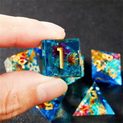 Kostki RPG Kwiaty Ognia i...