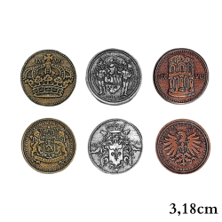 Stolica Metalowe Monety...