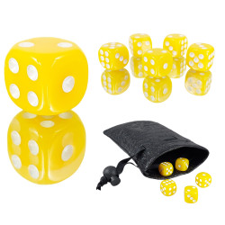Kostka K6 1,6 cm RPG Żółta...