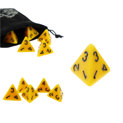 Kostka RPG Żółta Kość...