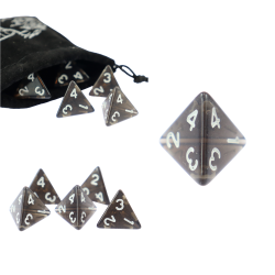 Kostka RPG Obsydianowa...