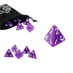 Kostka RPG Fioletowa Kość...