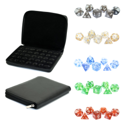 Skórzana Torba na Kości RPG...