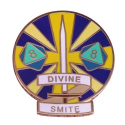 Metalowa Przypinka RPG DND...