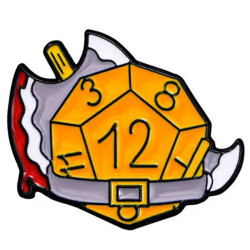 Metalowa Przypinka RPG DND...