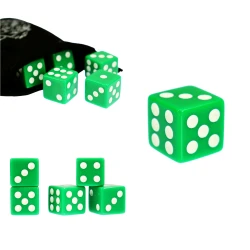 Kostka RPG Zielona Kość...