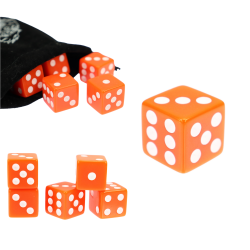 Kostka RPG Pomarańczowa...