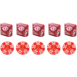 Zestaw 10 Kostek...