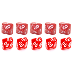 Zestaw 10 Kostek...