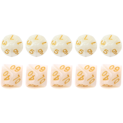 Zestaw 10 Kostek...