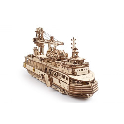 STATEK BADAWCZY DREWNIANY...