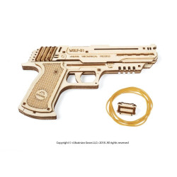 PISTOLET WOLF-01 DREWNIANY...