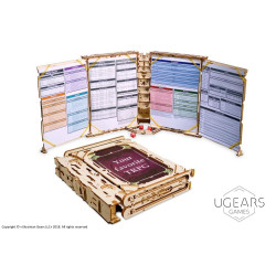 EKRAN MISTRZA GRY DREWNIANY...