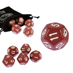 Kostka RPG Brązowa Kość...