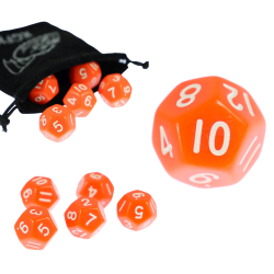 Kostka RPG Pomarańczowa...