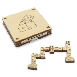 PUZZLE DREWNIANE 3D – DOMINO