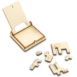 PUZZLE DREWNIANE 3D – ZOO...