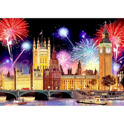 DREWNIANE PUZZLE LONDYN...