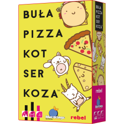 Buła, Pizza, Kot, Ser, Koza