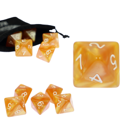 Kostka RPG Złoto Smoka Kość...