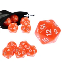 Kostka RPG Pomarańczowa...