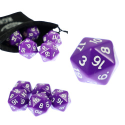 Kostka RPG Fioletowa Kość...