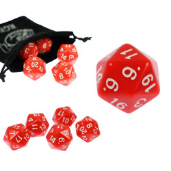 Kostka RPG Czerwona Kość...