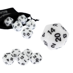 Kostka RPG Biała Kość...