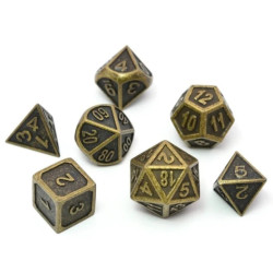 Kostki RPG Złote...