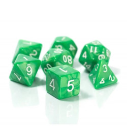 Kostki RPG Zieleń Driad...