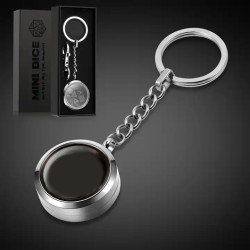 Srebrny Metalowy Breloczek...