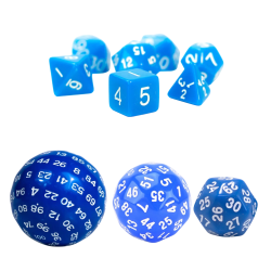 Kostki RPG Niebieski Zestaw...