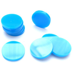 Znaczniki akryl niebieskie...