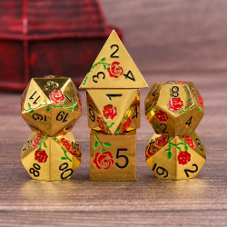 Kostki RPG Różana Korona...