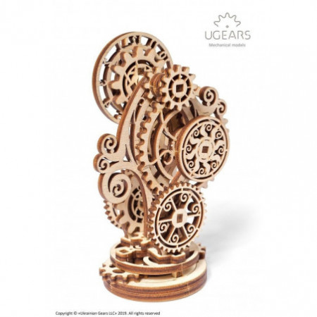 Steampunk Zegar Drewniany...