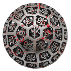 Kostka RPG Metalowa Kość...