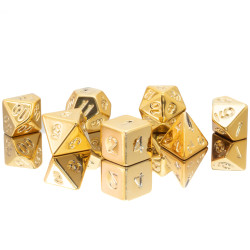 Kostki RPG Złoto Głupców...