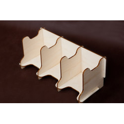 Drewniany podajnik 3C na...