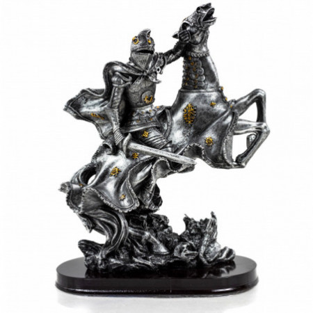 Metalowa Figurka Rycerz Na...