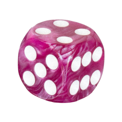 Kostka 1,6 cm RPG Purpurowe...