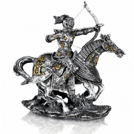 Metalowa Figurka Rycerz Na...