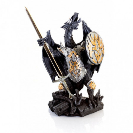 Metalowa Figurka Smoka Z...