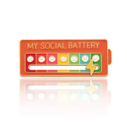 Metalowa Przypinka  - My...